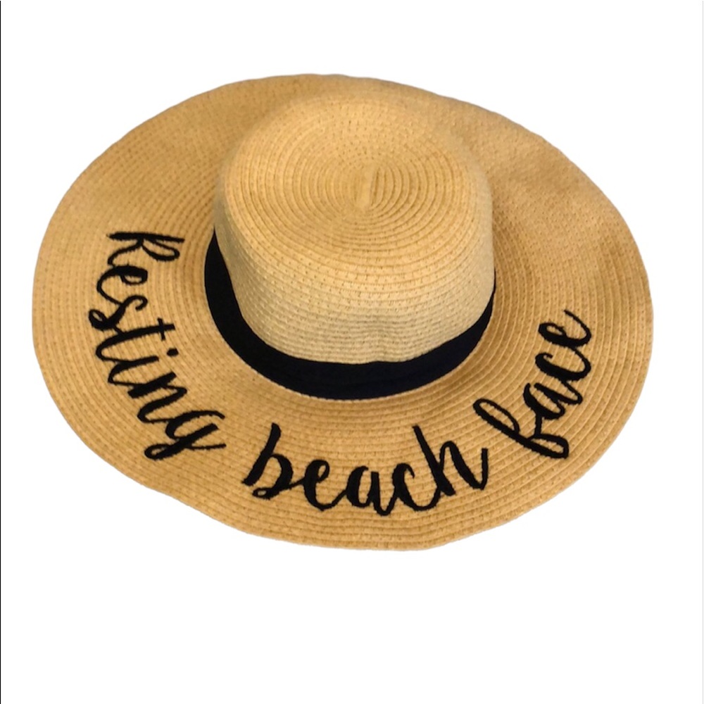 Resting Beach Face hat